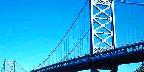Walt Whitman Bridge across Delaware River