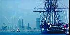 USS Constitution annual cruise in Boston Harbor