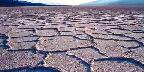 Salt patterns, Death Valley National Park, California