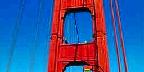 Golden Gate Bridge, the south tower, San Francisco, California