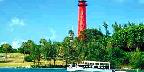 Jupiter Lighthouse, Atlantic Intercostal Waterway, Jupiter, Florida